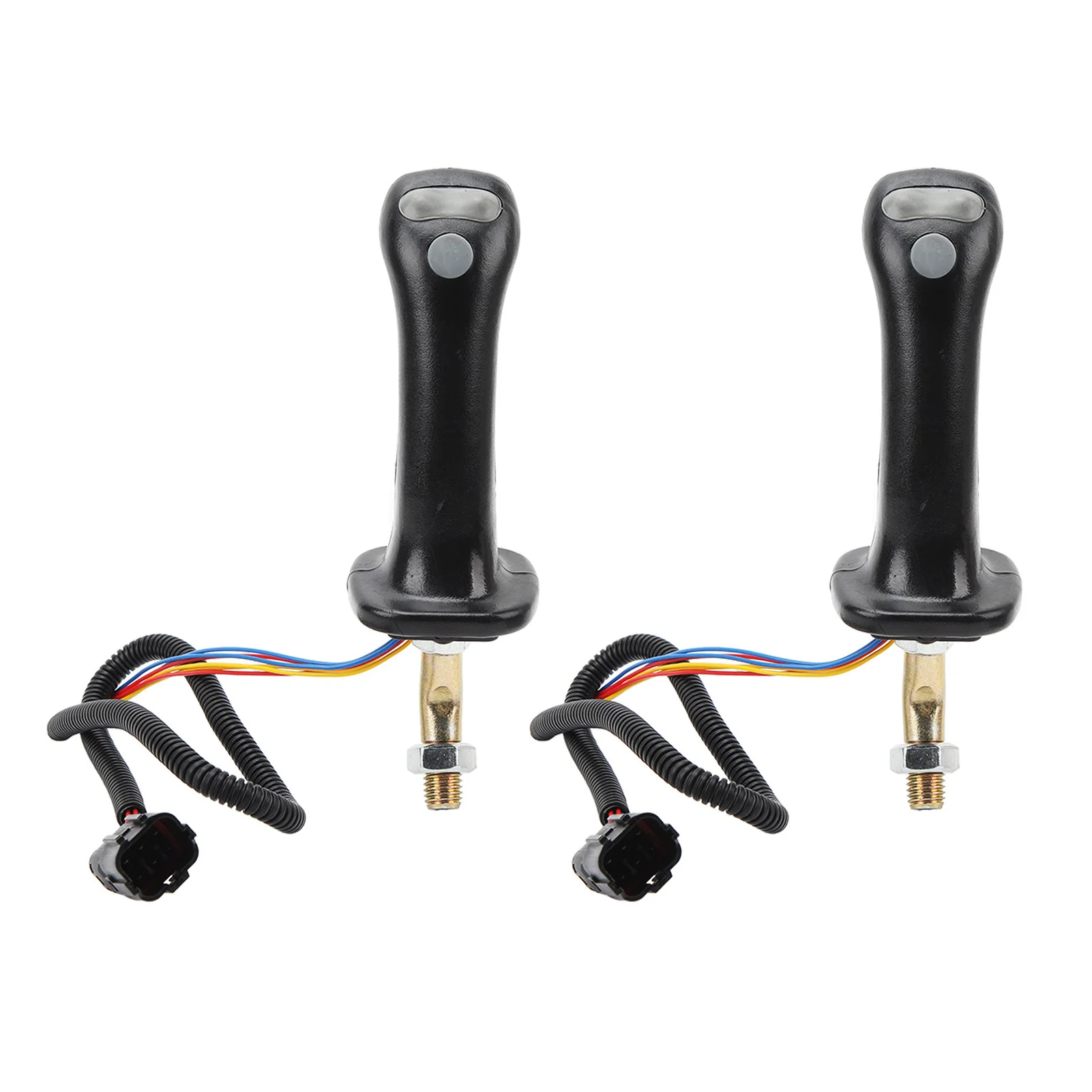 3 Button Left Right Excavator Joystick Control Handle Spare Parts Compatible with Doosan DH150 DX150 DX215 DX225