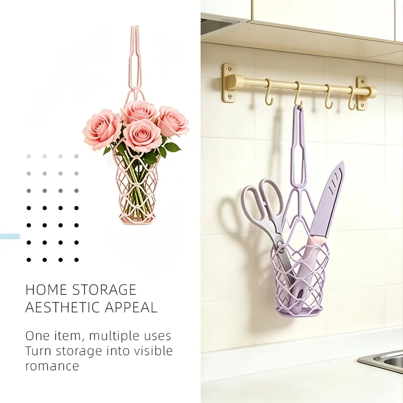 Reusable Silicone Wine Bottle Storage Bag Mesh Basket Water Bottle Tote Mat Cup Organizer for Picnic Multi-functional Coasters