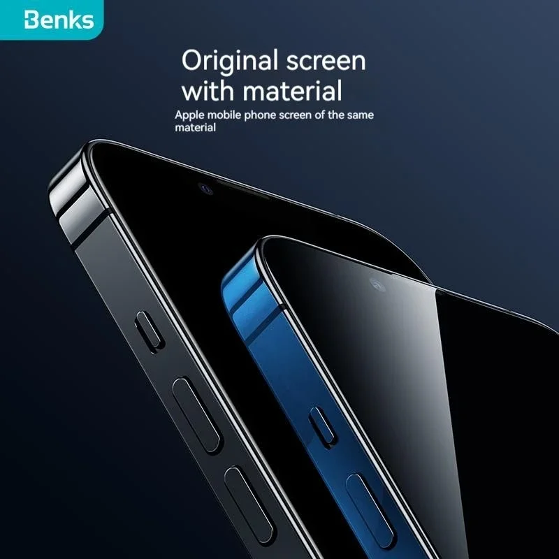 Benks King Kong Corning Anti-Peeping Screen Protector for iPhone 15 Pro Max 14Pro Anti-Fouling Privacy Tempered Glass Film