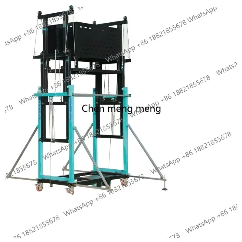 z189 CE Certified Electric Scaffolding With Safety System 500KG Capacity Automatic Control For Building Maintenance Work