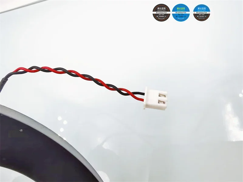 Pengda Blueprint 11CM Dual Ball Bearing 12V 0.155A High RPM Gaming Graphics Host Cooling Fan