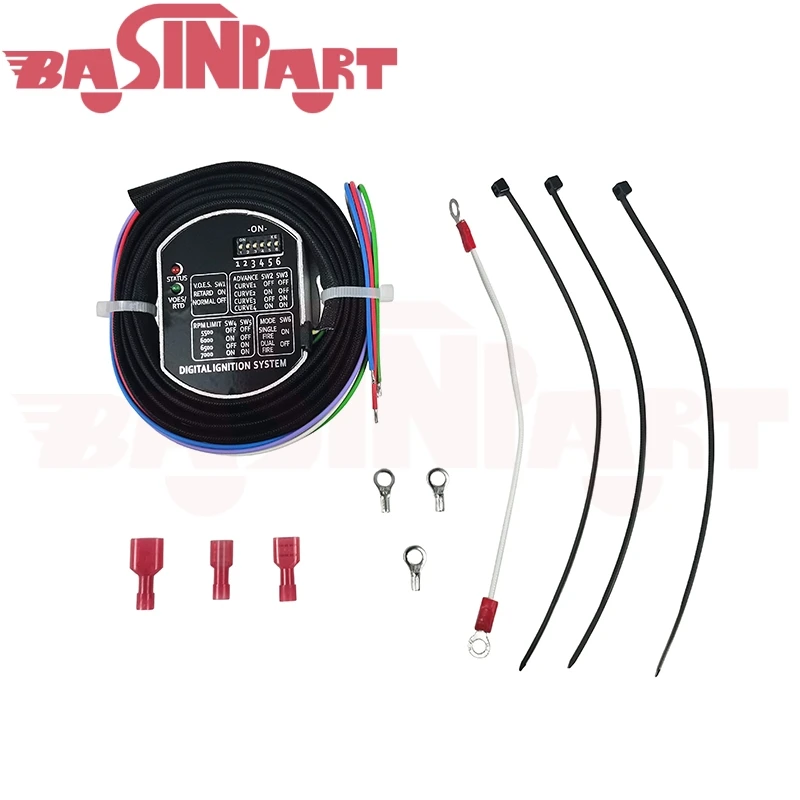 

New 53-644 53644 Programmable Single Fire Electronic Ignition Module For Harley-Davidson High Performance Motorcycle Ignition