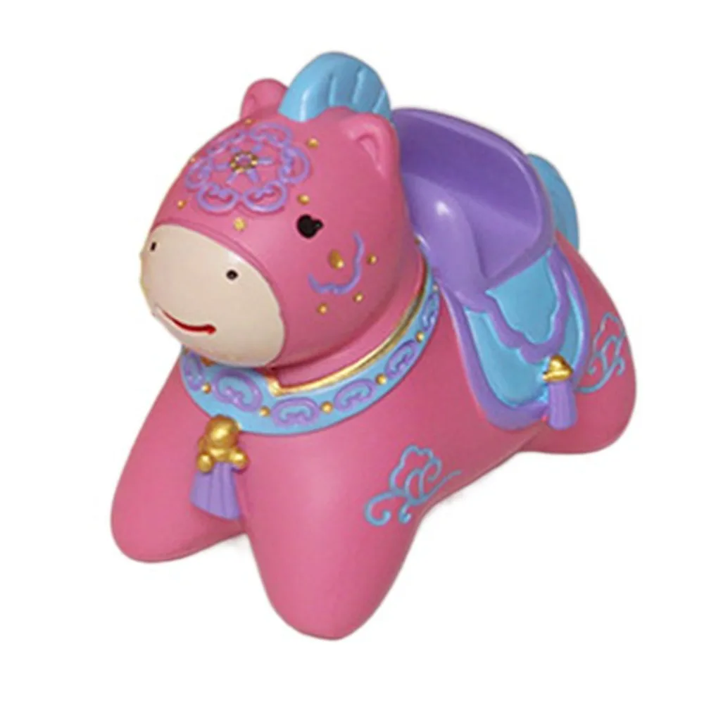 

Mascot Zodiac Horse Phone Stand Ornament Chinese Style Animal Statue 2026 Horse Ornaments Holder Cute Cartoon