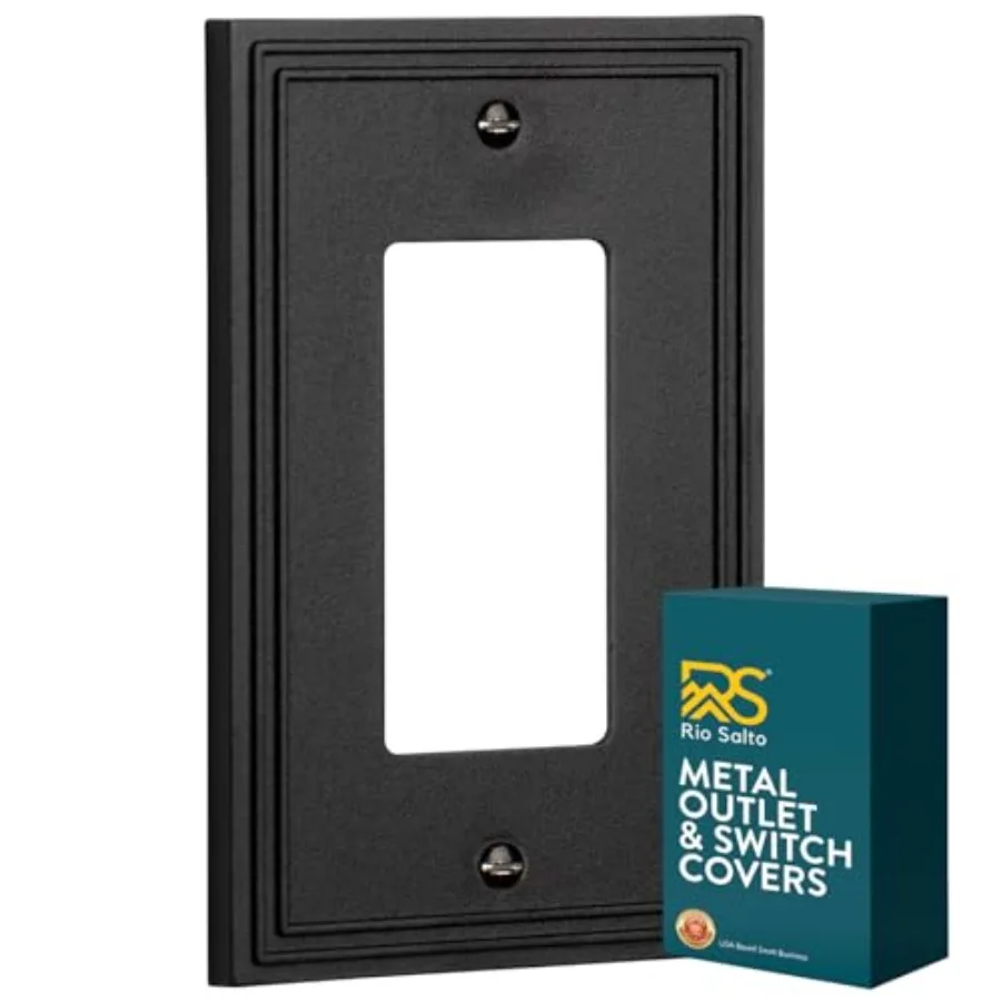 

Metal Rocker Switch Plate Decorator GFCI Outlet Covers Light Switch Cover Wall Plates Architectural Wall Plates — Imperial Coll