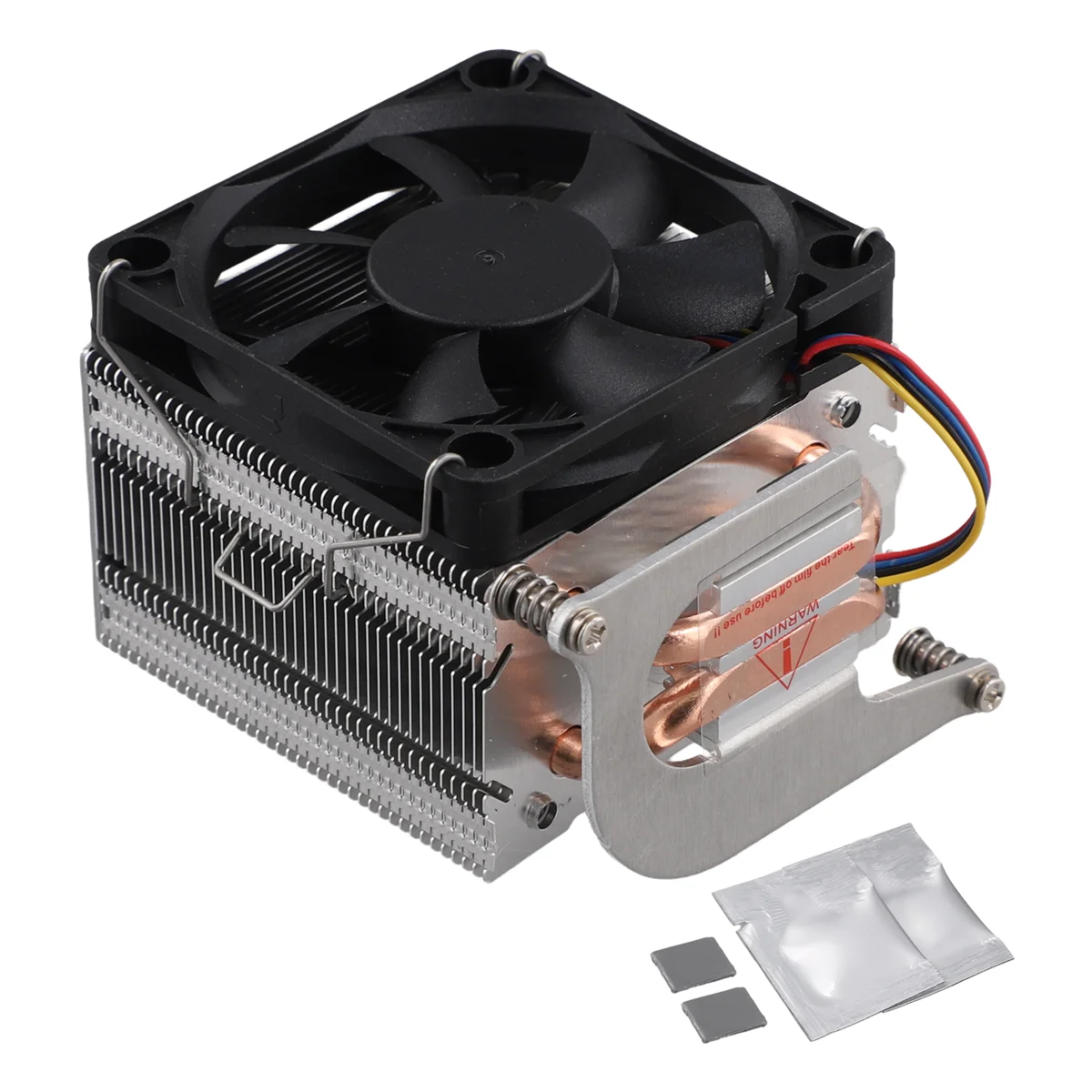 For Raspberry Pi5/5B Argon THRML Radiator Cooling Fan PWM Blower Fan Copper Heat Pipe Tower Fan