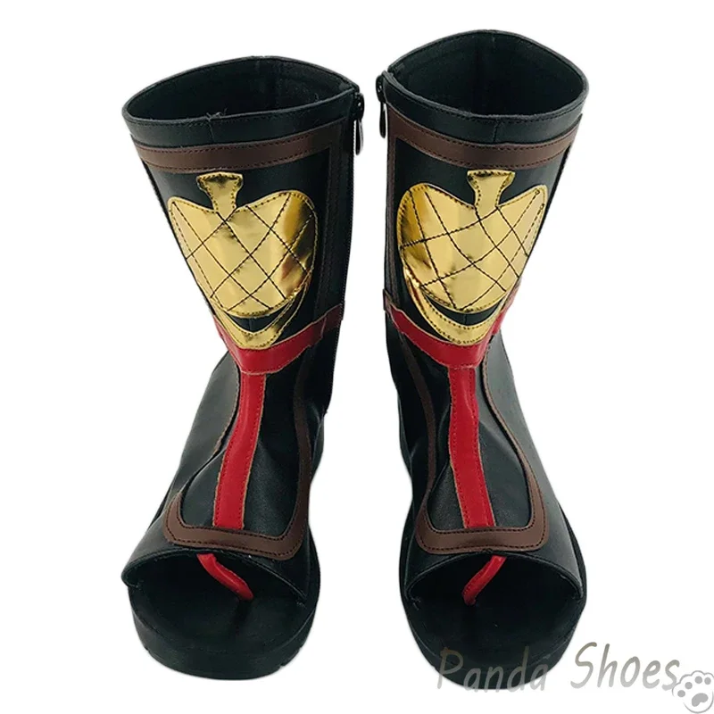 Genshinimpact Sayu Cosplay Schoenen Anime Game Cos Long Boots Game Sayu Cosplay Kostuum Prop Schoenen Voor Con Halloween Party