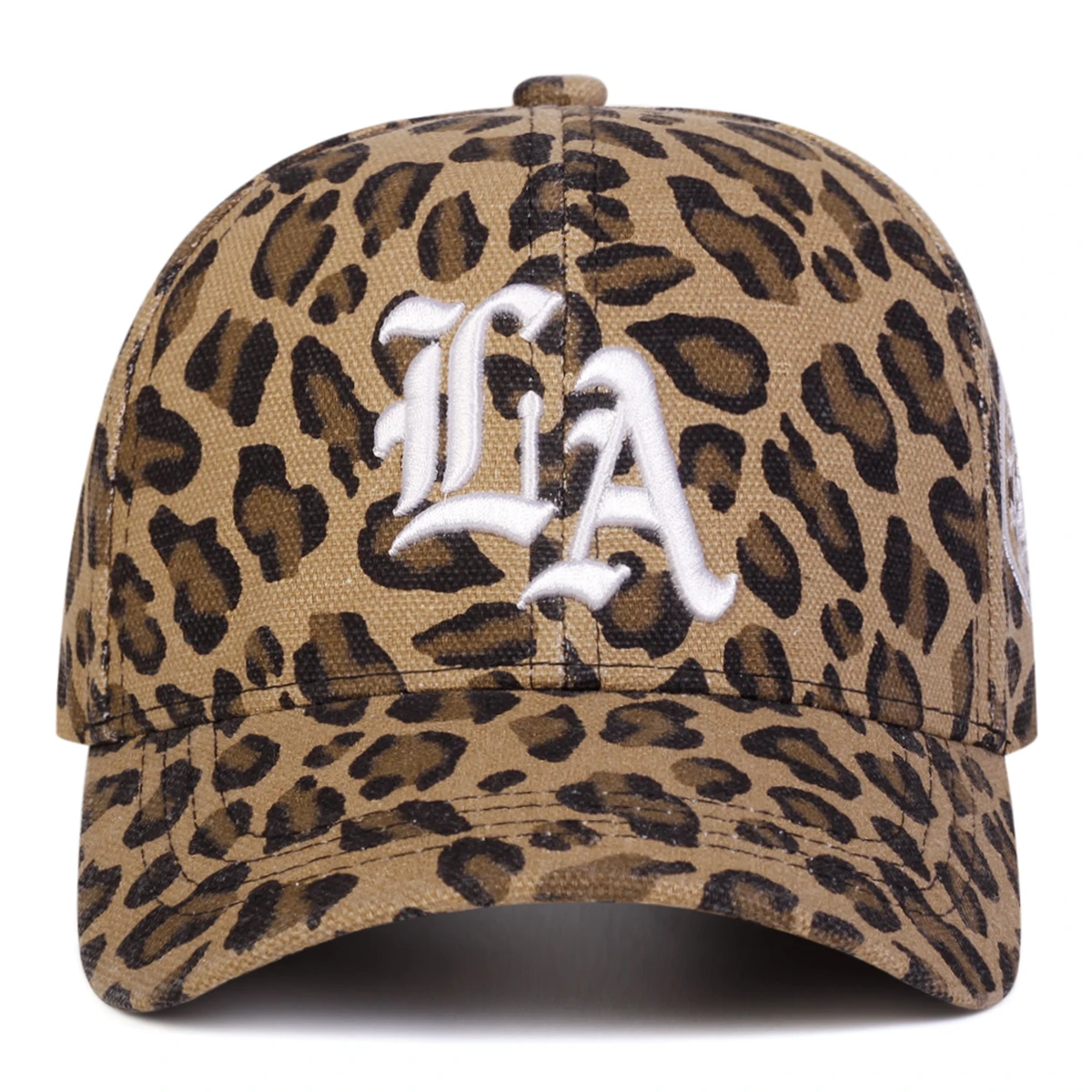 للجنسين القوطية LA التطريز ليوبارد طباعة قبعات البيسبول ربيع الخريف في الهواء الطلق قابل للتعديل قبعات عادية واقية من الشمس قبعة قبعة رياضية #5
