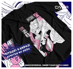 Mitsuri Kanroji Shirt Love Hashira Tshirt Demon Slayer Tee Akaza Doma T-Shirt