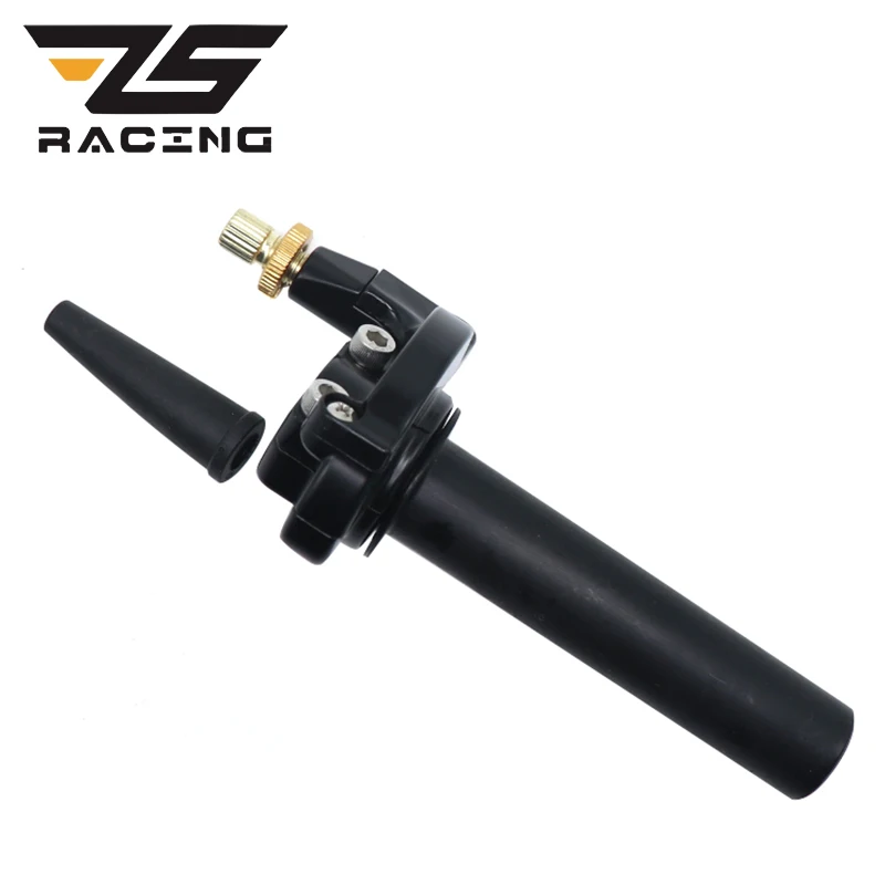 ZS Racing FCR Motorbike Grips CNC Aluminum Twist Throttle Accelerator Handle for  Pit Bikes KT ATV Accessories