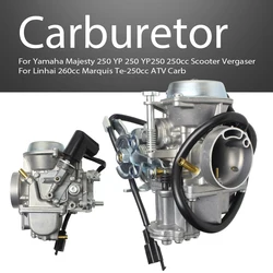 Carburetor 30mm For Majesty 250 YP 250 YP250 250cc Scooter Vergaser Linhai 260cc Marquis Te-250cc ATV Carb