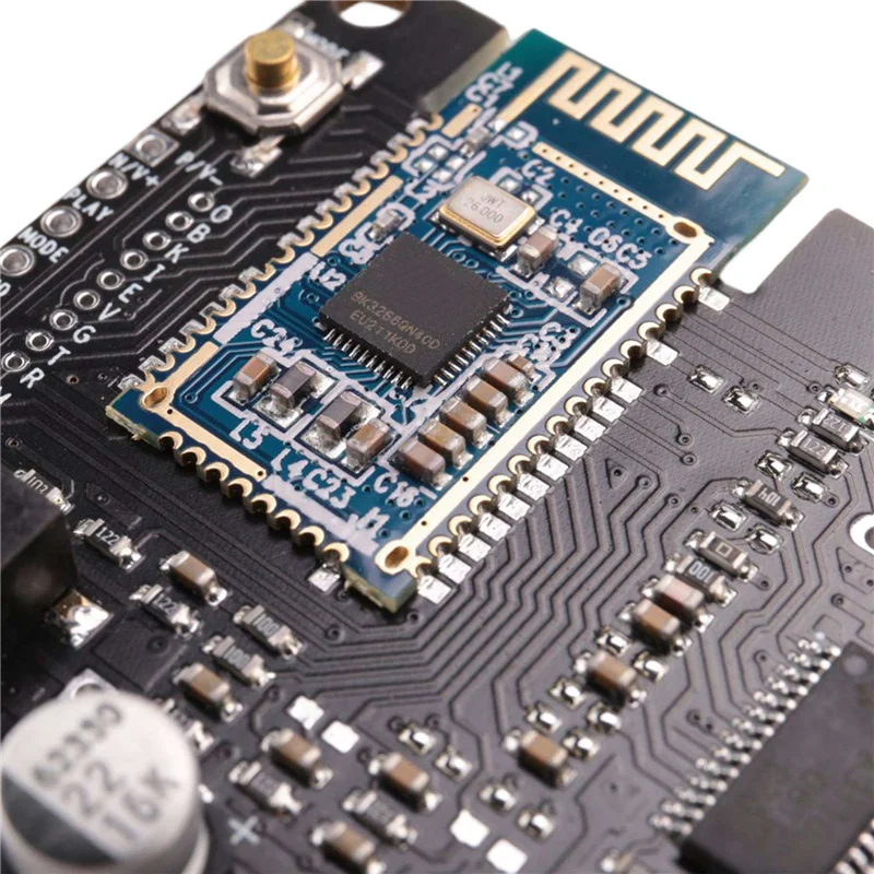 B03B-Bluetooth 5.0 Amplifier Board TWS AUX 20W/30W Serial Port To Change Name Mono Stereo Module Amplificador