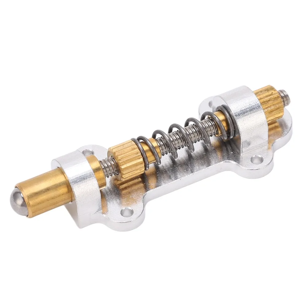 Brass Tremolo Stabilizer With Screws Silver+Golden Guitar Tremolo Stopper Tremolo Bridge Stopper For Electric Guitar