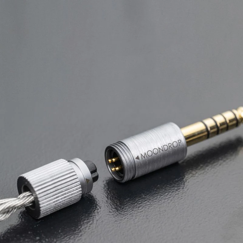 MOONDROP-Slab escuro fone de ouvido, referência in-Ear, 2DD, 8BA, cabo 2Pin, 0,78 2Pin