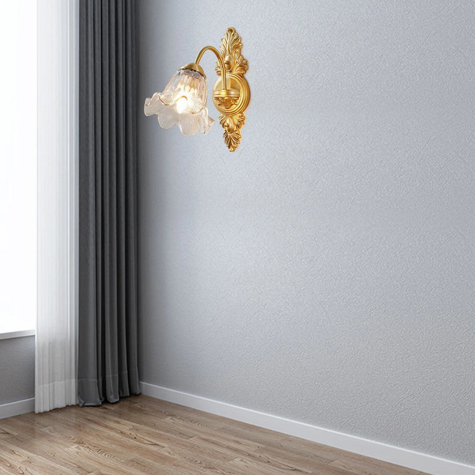 

Brass Wall Lamp Curved Stem Copper M10 Threaded Tube For Diy Lighting Fixture Repair Replacement Parts Lamp Curved Stem