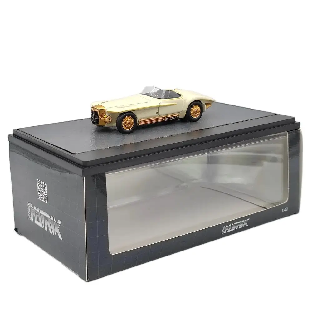 

MATRIX-MODELS 1/43 for Mercer Cobra Exner 1965 MX51303-011 White Resin Model Car Limited Collection Auto Toys Gift