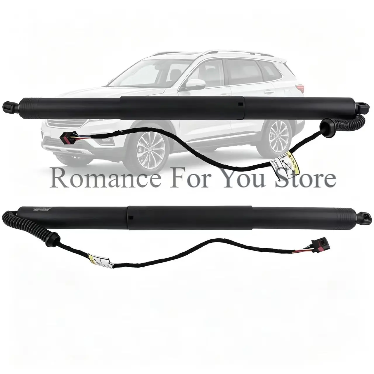 Trunk Lift Support 5NA827552A 5Na827851E 1Pair Car Rear trunk electric tailgate support rod For Volkswagen Tiguan L 2021-2023
