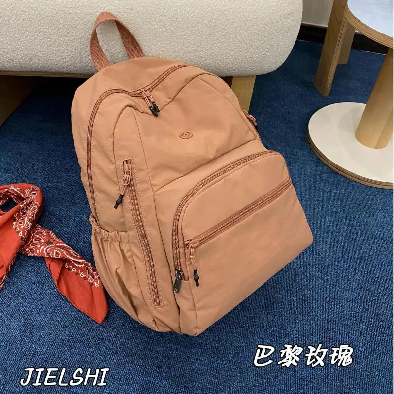2026 Fashion Simple Trendy Backpack with Large Capacity Waterproof Design for Women's Commuting Comfort Backpack