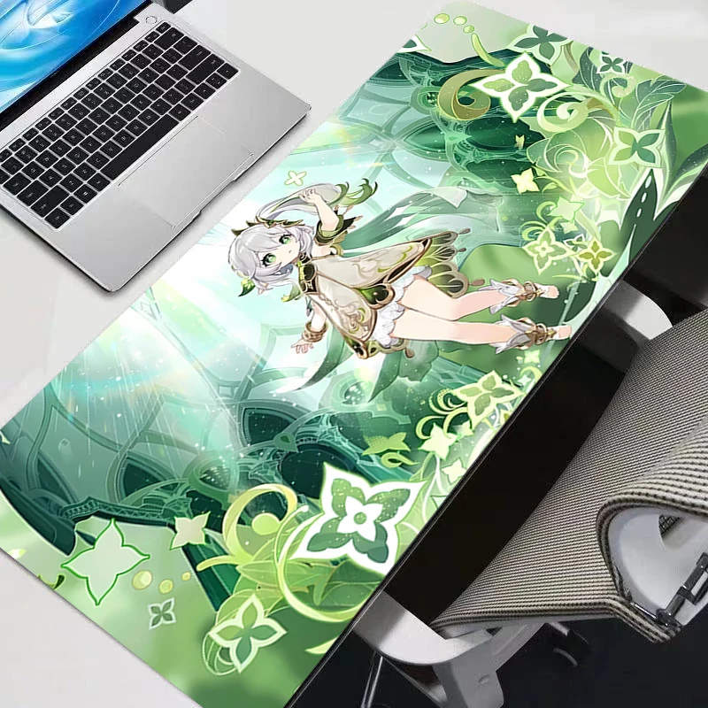 

Mouse pad pc speed For e-sports players Office Laptop G-genshin Impact Nahida Computer Keyboard Pad Non Slip Desk Mat Mousepad
