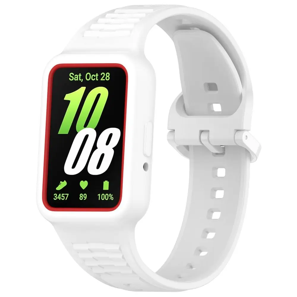 Replacement Case+Strap Bracelet Silicone Silicone Watch Strap Smart Watch Accessories for Samsung Galaxy Fit3/Huawei Band 9/8