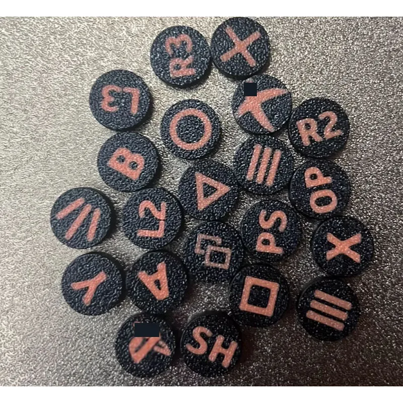Odpowiednie do Fanatec Keycap PS Layout Xbox Layout Wymienne nakładki na klawisze Akcesoria Druk 3D DIY — zdjęcie produktu 2