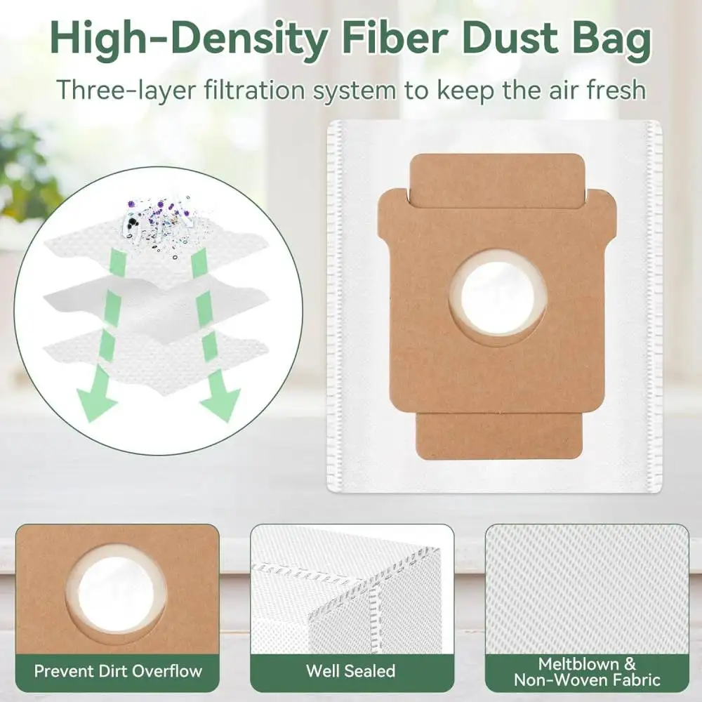 Replacement Filter Set For Irobot Roomba Max 705 Combo Robotic Vacuum Parts Main Side Brush Mops Dust Bag Cleaning Tools