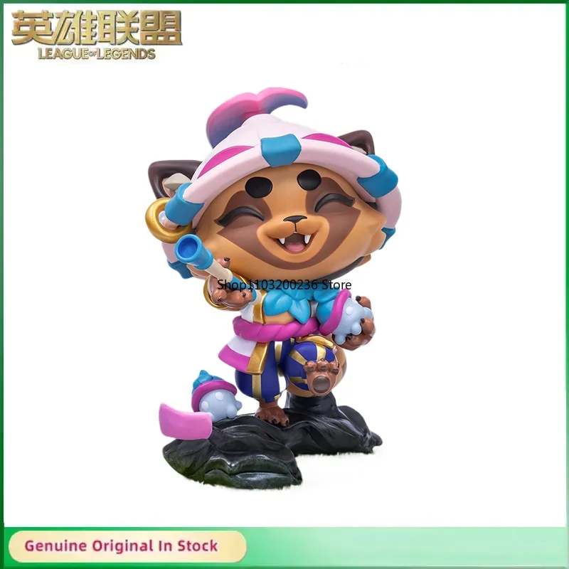 

Original LOL League of Legends Spirit Blossom Teemo Q Version Anime Action Figures Collectible Ornaments Model Gift