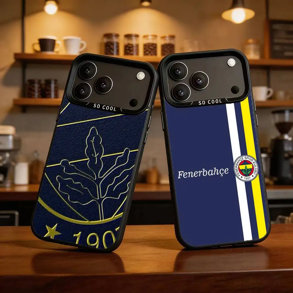 

Cool T-Turkey Fenerbahce-s Pattern Phone Case For IPhone 16 17 15 14 12 13 Pro Max Black Color Shockproof Cover