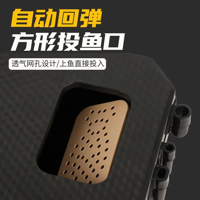 Fishing Bucket Fishing Box Full Set of Fish Bucket Special Equipment for Wild Fish Box Live Fish Box