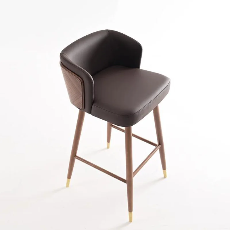 

Luxury Minimalist Bar Stools Designer Modern Ergonomic Relaxing Bar Chairs Aesthetic High Chaise De Bar Lounge Suite Furniture