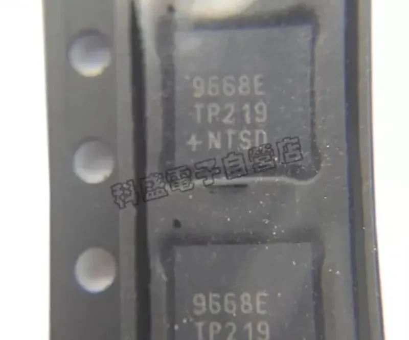 10ชิ้น MAX9668ETP ~ 100ชิ้น/ล็อต + T MAX9668ETP 9668E Qfn ของใหม่ดั้งเดิม