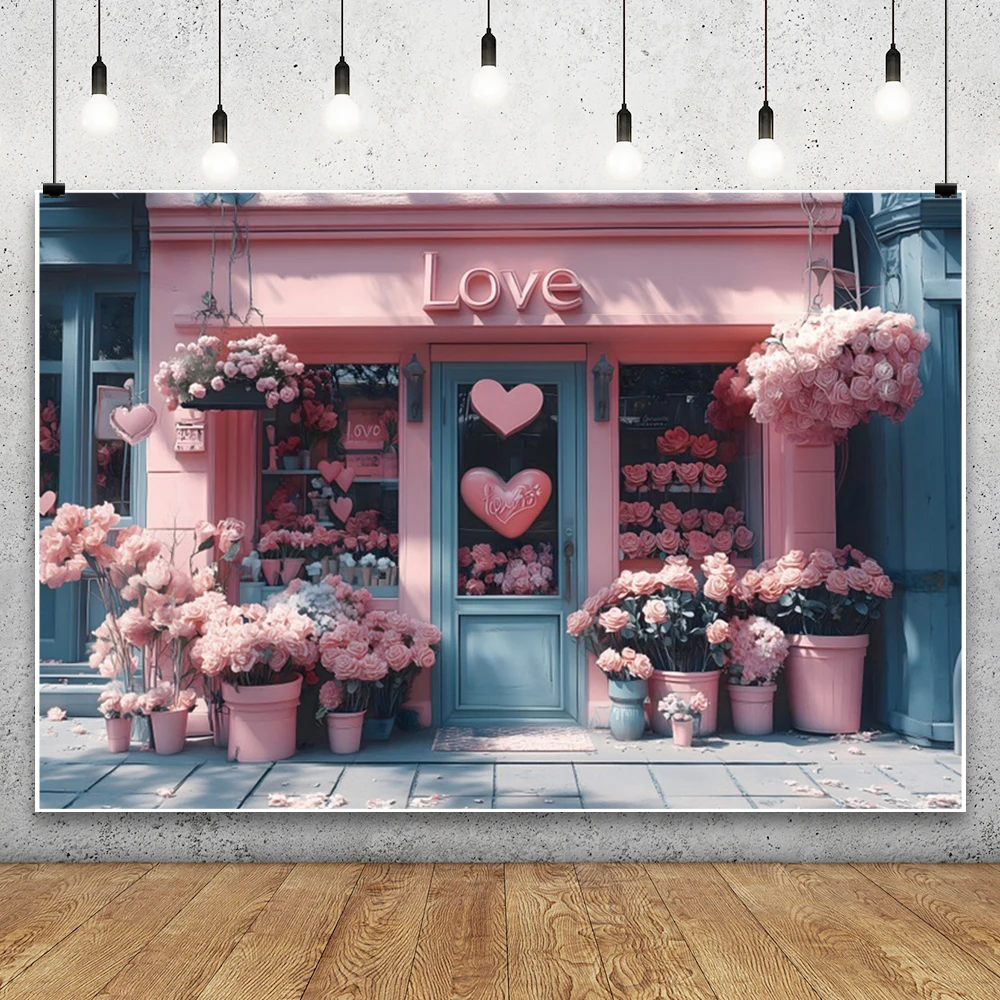 عيد الحب ديكور حفلات خلفية التصوير الفوتوغرافي الحب زهور الورد متجر صورة التصوير خلفية استوديو يطلق النار الدعائم