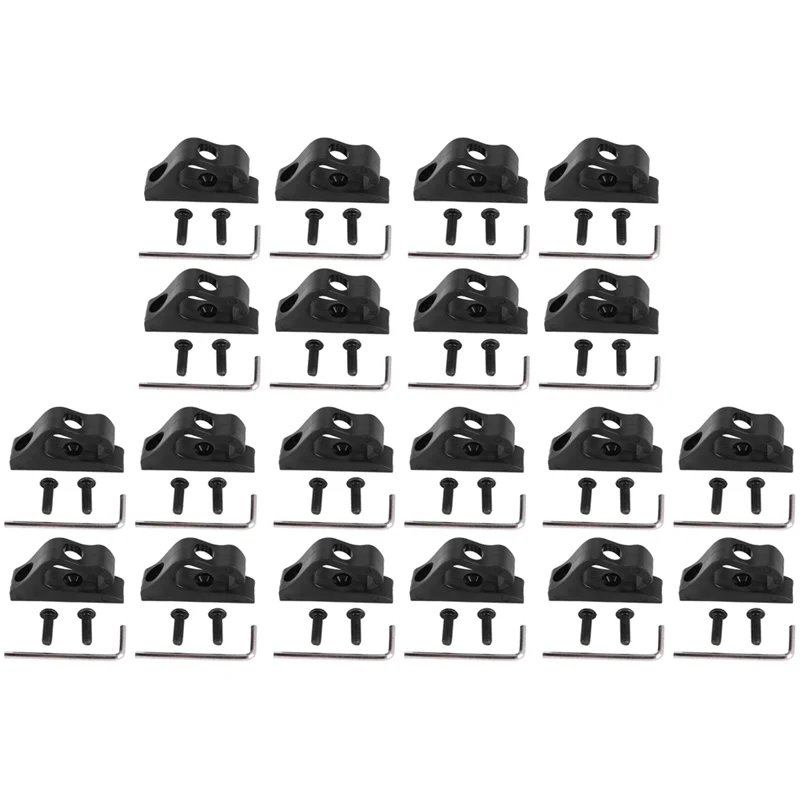 

【Падение цены! !】20 комплектов, передний крючок для электрического скутера, вешалка для шлема, карманные когти, аксессуары для скутера для Xiaomi Mijia M365 Pro