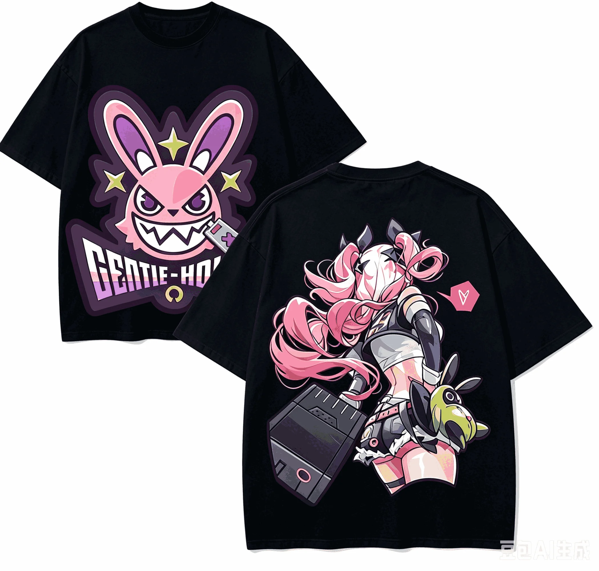Zenless Zone Zero Anime Lover T-shirt Harajuku Cotton New Model High Street Retro Fashion Oversized Unisex hot product Classic