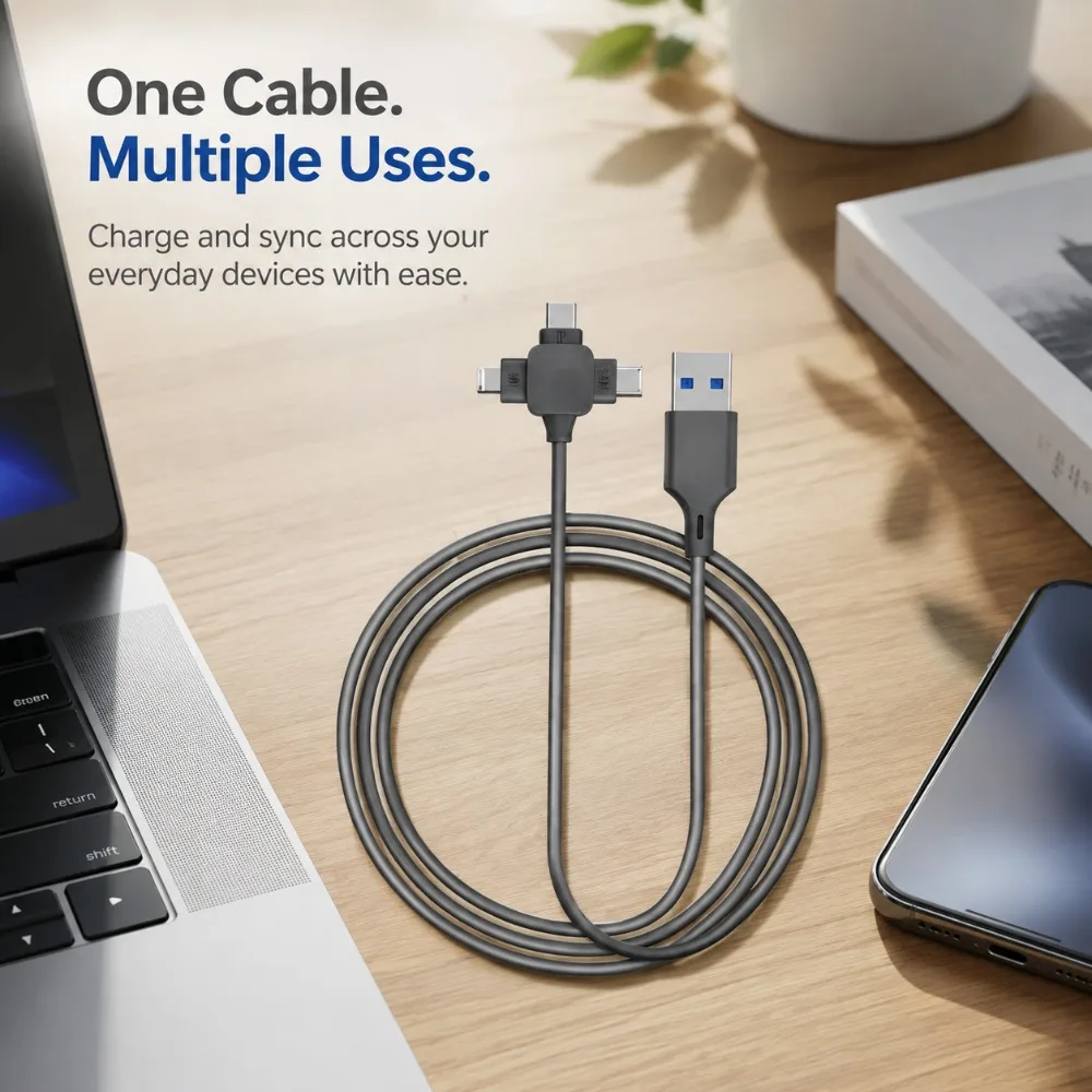 Multifunctional Universal 3 In 1 USB Cable Lightning Micro USB Type-C Phone Repair Test Line For Mobile Flash Debug Maintenance