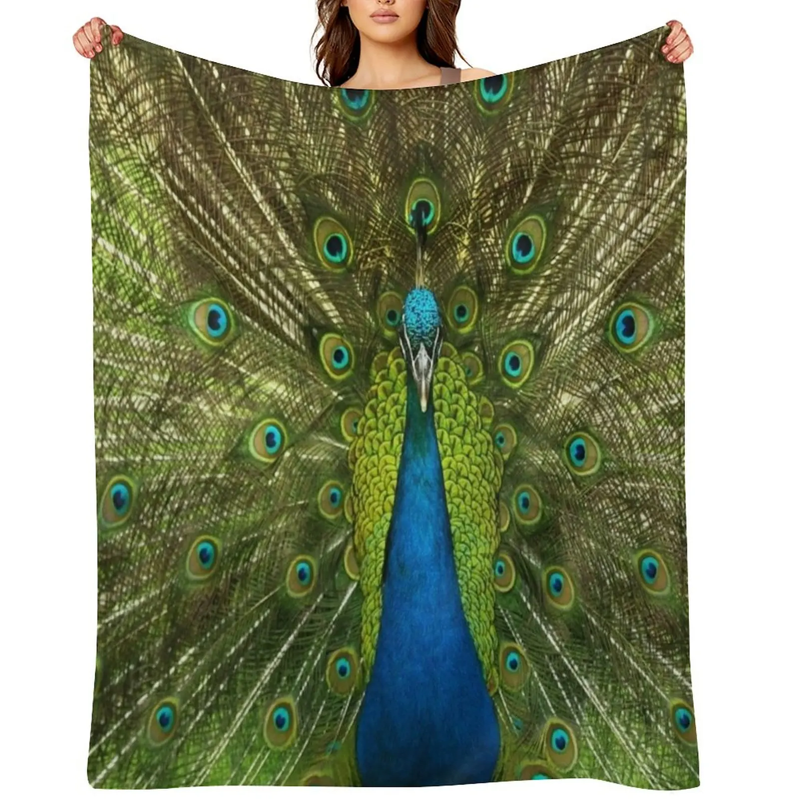 

Peacock Throw Blanket Thermal blankets and throws heavy to sleep halloween Blankets