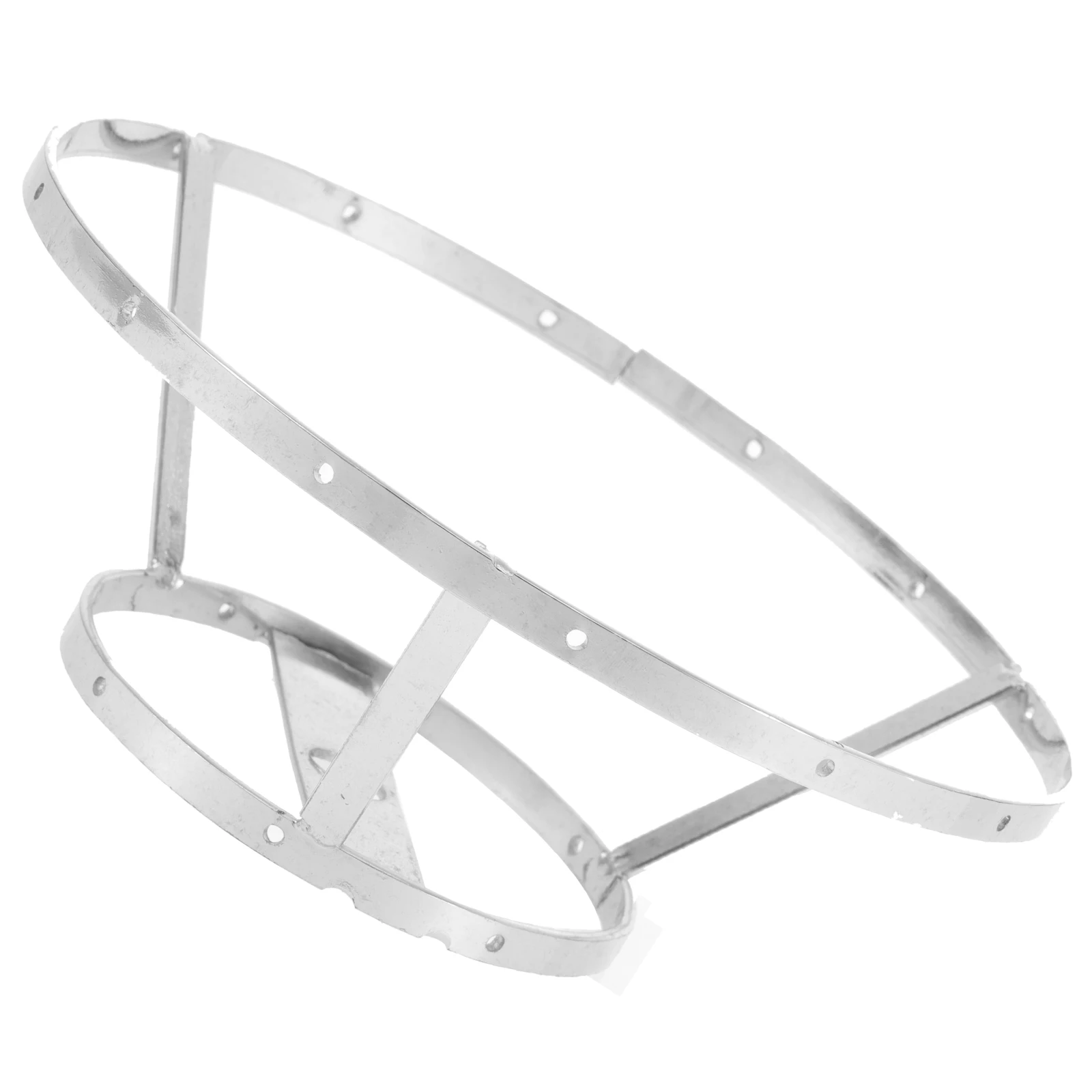 

Рамка абажура, металлическая проволочная стойка для держателя абажура «сделай сам», прочная клетка для светильника, совместимая с настольными потолочными светильниками