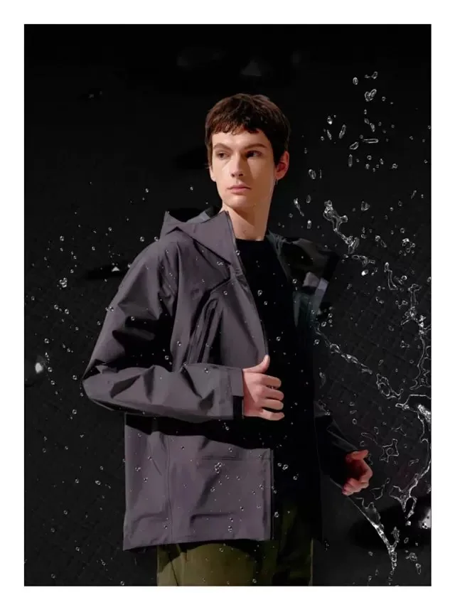 

GDW Win GTX 3L Jacket Hard Windproof Waterproof Outdoor Men's Jacket Fashionable Urban Style Polyester/Nylon Composite ...