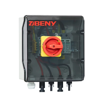 BENY 600VDC / 1000V DC string box 2 strings for solar PV system