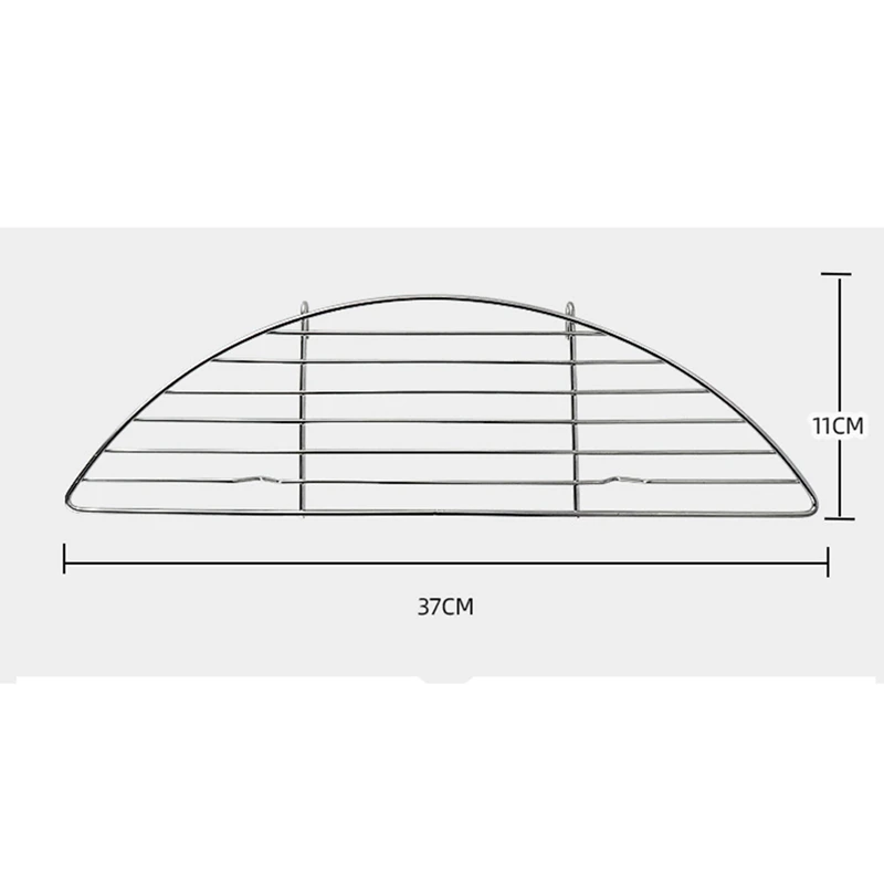 Outdoor Grill Mesh Steaming Rack 304 Stainless Steel Camping Barbecue Frying Pan Barbecue Oil Drain Anti-Scorch Grill