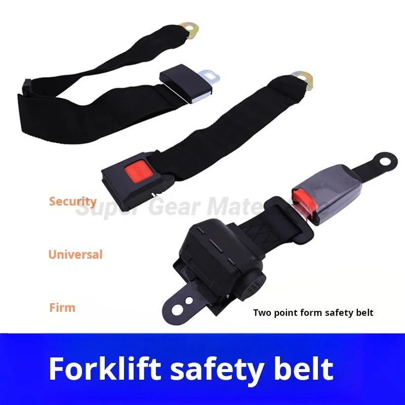 Forklift Seat Belt 2 Point Retractable Safety Belt for Cars Buses School Buses Amusement Rides