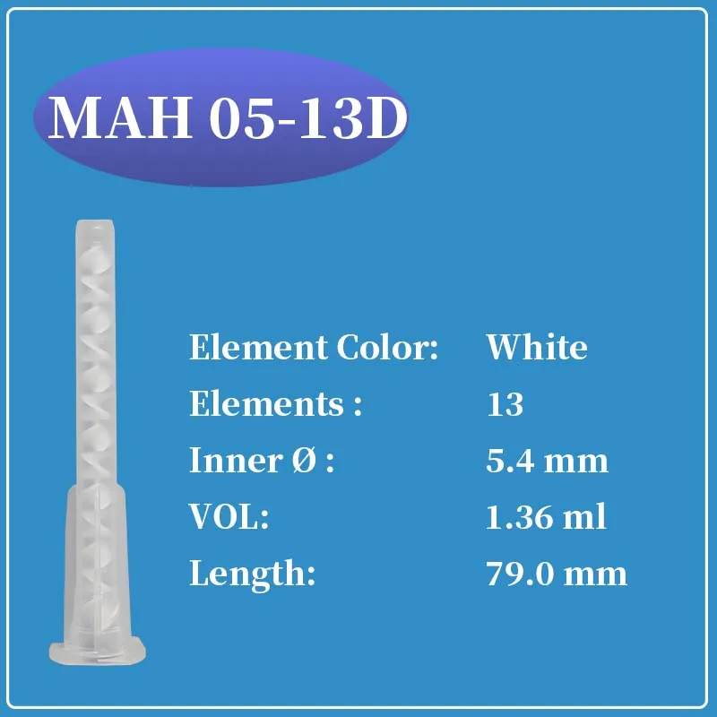 

SULZER MIXPAC статический смеситель MAH 05-13D смесительная насадка 100шт.