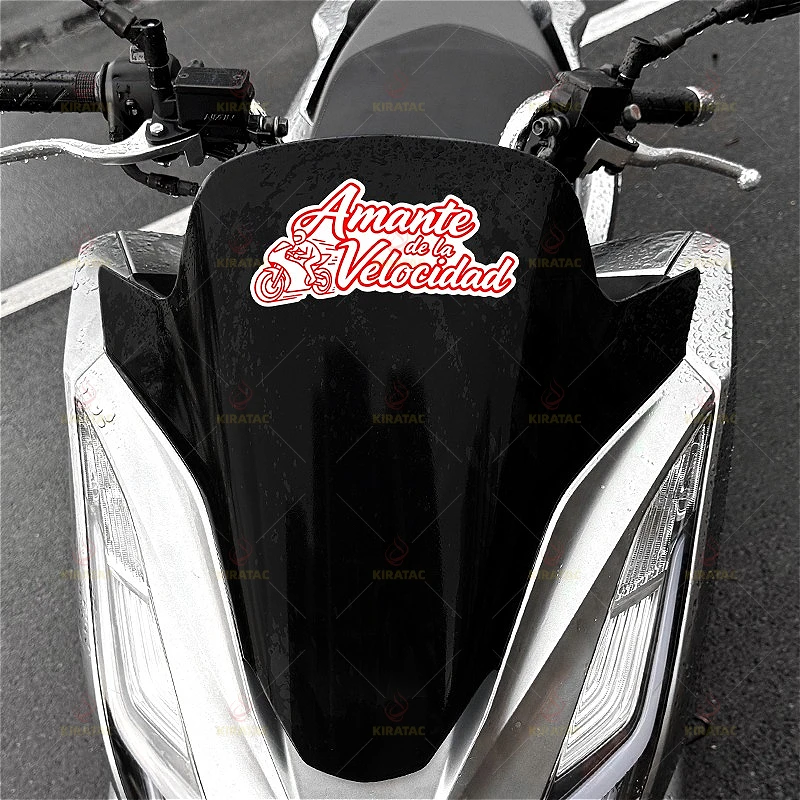 Adesivo Holográfico à Prova d'Água Speed Lover, Decalque Fashion para Motocicleta, Capacete, Carro e Decoração de Bicicleta