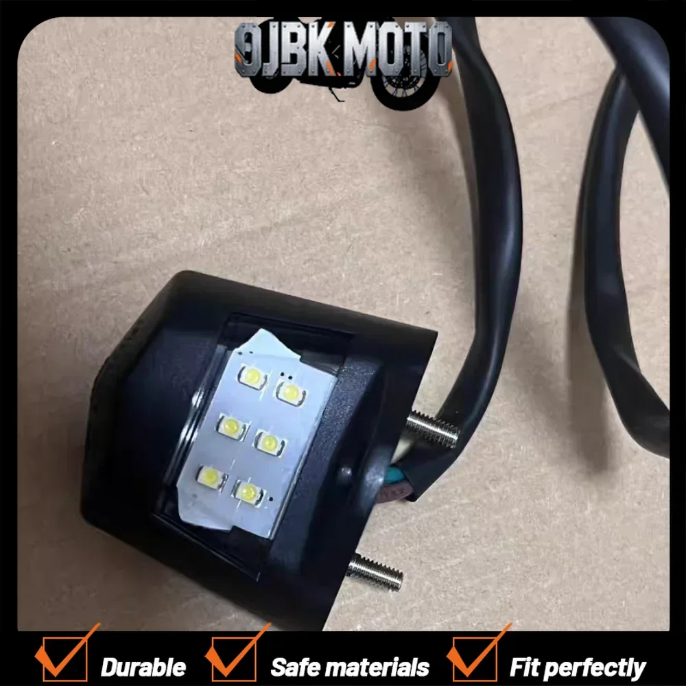 New for KEEWAY SIXTIES300 300i Keeway Sixties 300i Motorcycle License Plate LED Light Waterproof Motorcycle License Plate Light