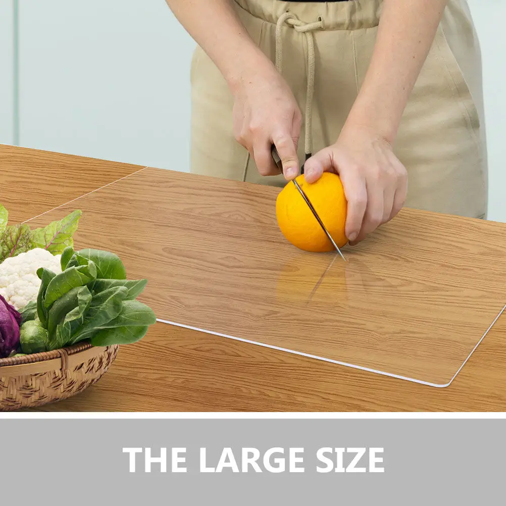 

Акриловая разделочная доска, прозрачная, для кухни, устойчивая к царапинам, легко моется, прочная, для приготовления пищи, для квартир, для кухни