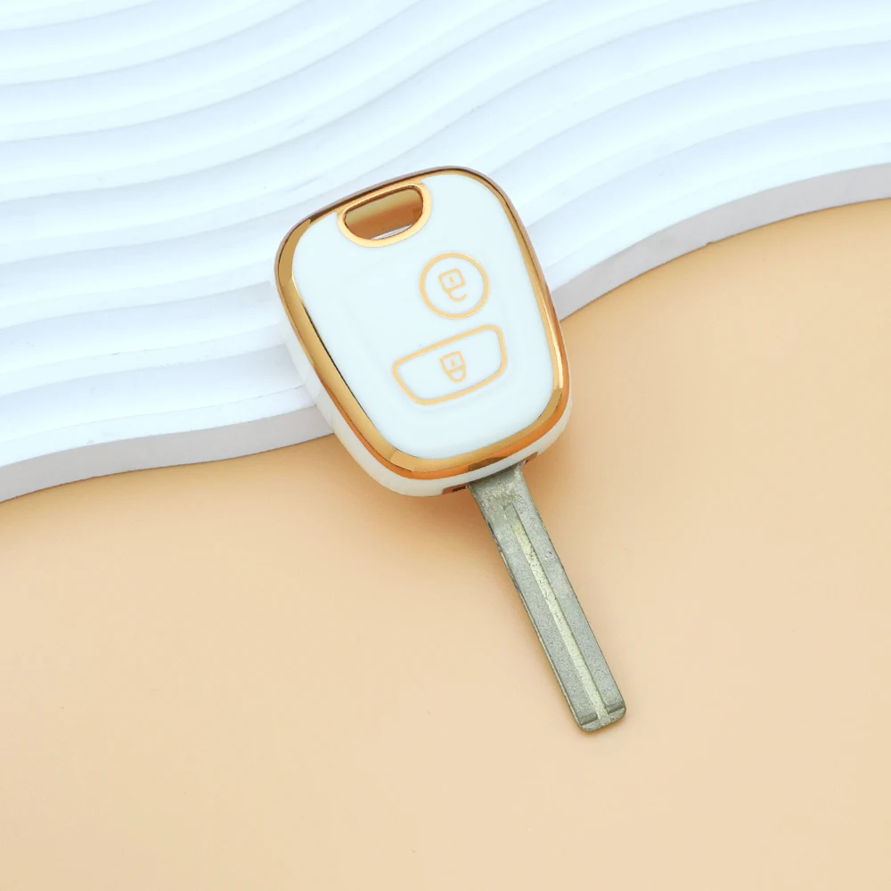 TPU Remote Car Key Fob for Citroen C1 C2 C3 C4 Saxo Picasso Xsara Picasso for Peugeot 106 206 306 307 107 207 Key Cover Case