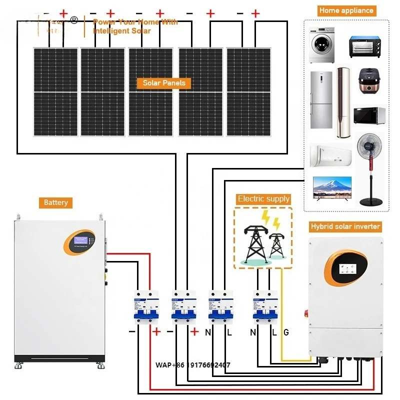 Solar System Off Grid Solar Power System Complete Kit 5kw 10kw 15kw 20kw 25kw for Home
