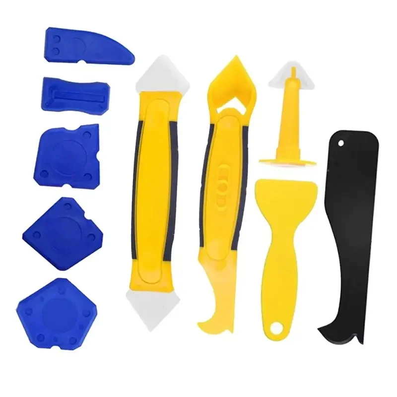 10pcs Caulking Grouting Spreader Sealer Finishing Smoothing Kit