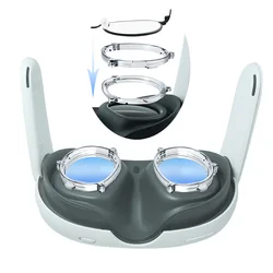 Magnetic Eyeglass For Quest 3 Lens Myopia Anti Blue Lenses Frames Optics Lens VR protection for Meta Quest 3 Accessories