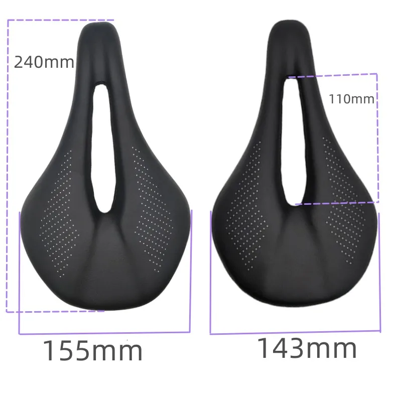 new Carbon Saddle Road Bike Seats Ultralight Carbon Fiber+Leather Cycling Saddles mtb road bike  seat saddle 143mm or 155mm