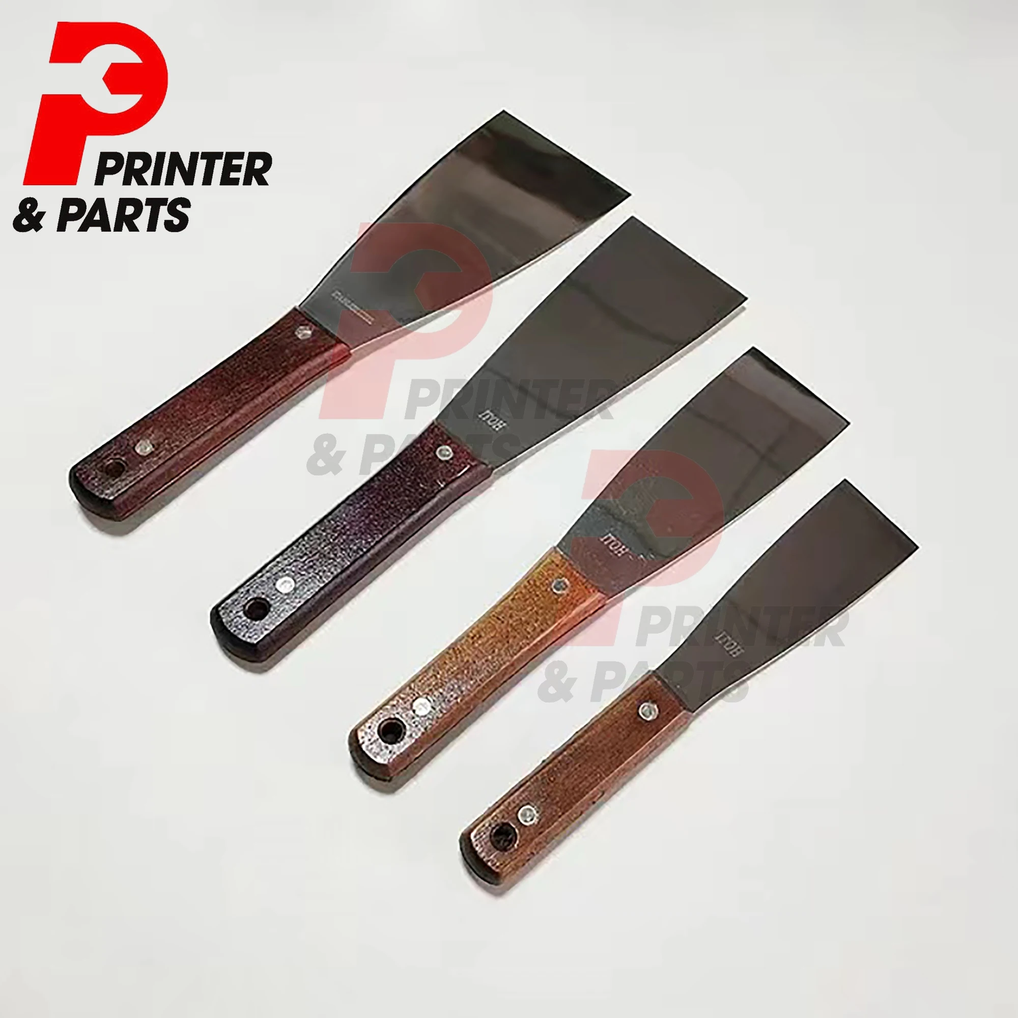 30 Pieces Width 45mm 60mm 75mm 90mm stainless steel Ink Shovel Knives For Offset Printing Machine